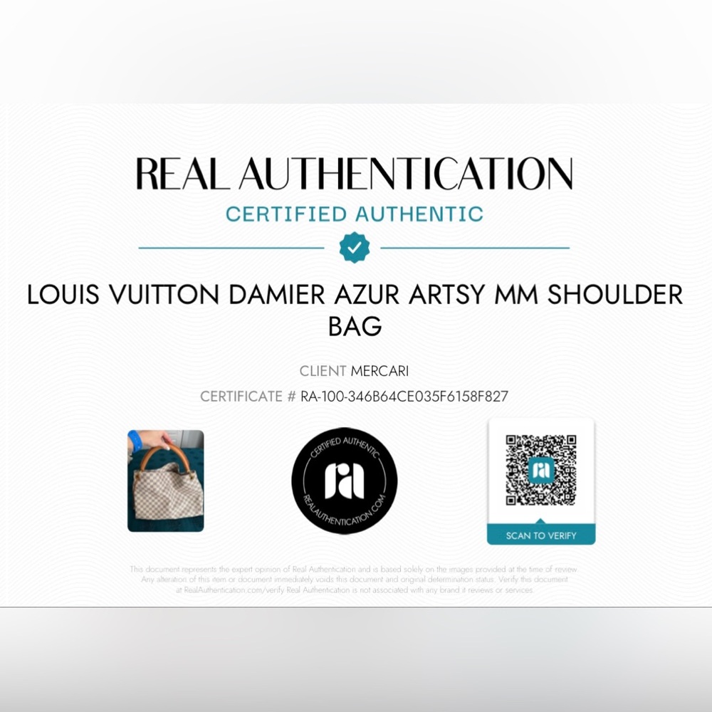 LOUIS VUITTON Damier Azur Artsy
MM. 100% Authentic - Picture 8 of 8